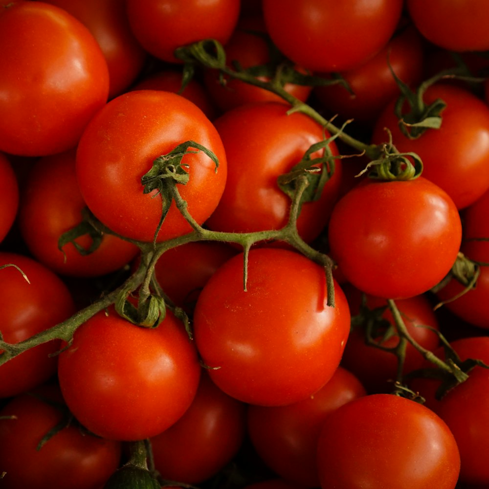 Red cherry tomatoes